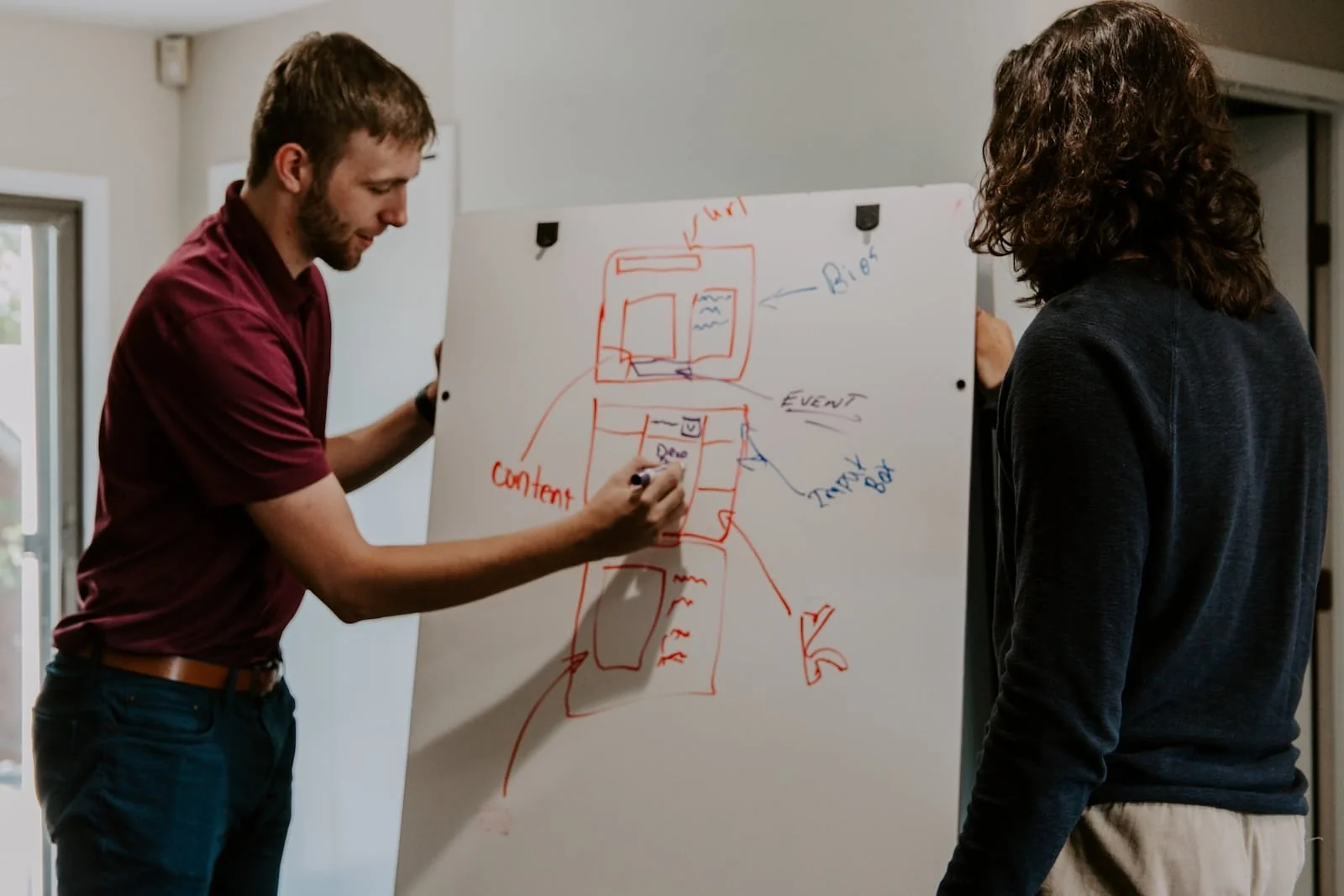 man showing how to systemize your business